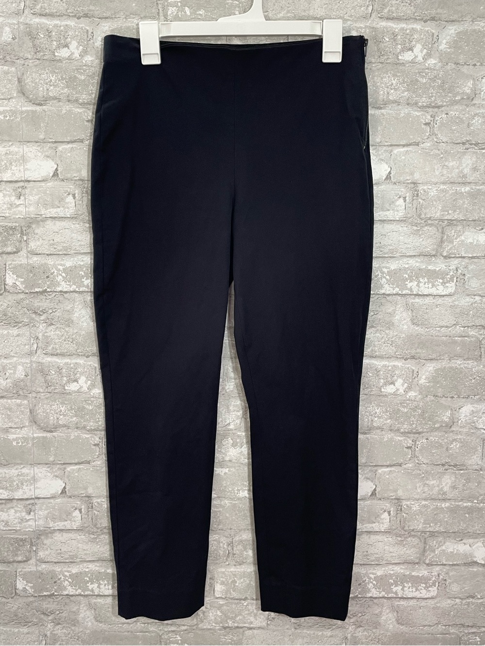 Everlane Black Side Zip Ankle Pants
